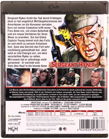 Sergeant Ryker [Blu-Ray]