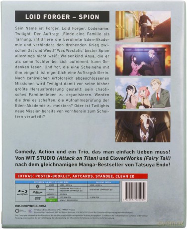 Spy x Family Vol. 1 Season 1-2 [Blu-Ray]