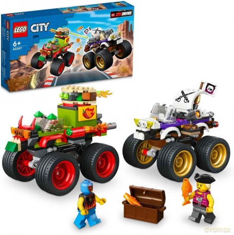 LEGO City Wyścig monster truckami (60397) [KLOCKI]