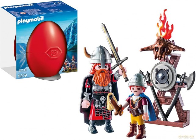 PLAYMOBIL Mały i duży wiking 9209