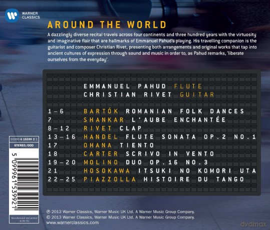 Emmanuel Pahud Tian Rivet: Around The World [CD]
