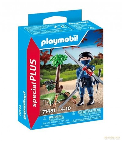 PLAYMOBIL Special Plus 71481 Ninja z uzbrojeniem