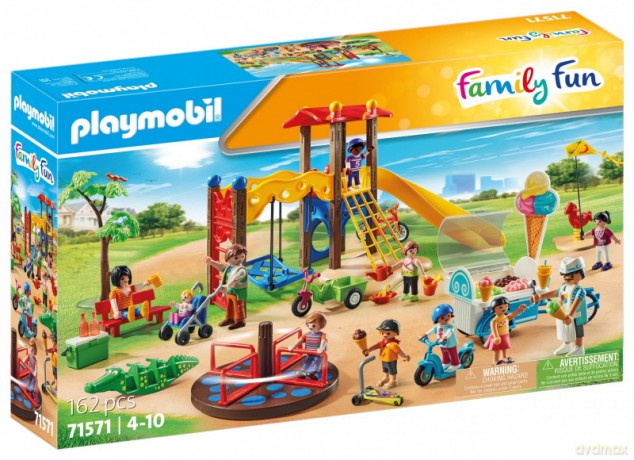 PLAYMOBIL Zestaw z figurkami Family Fun 71571 Duży plac zabaw