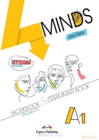 4 Minds A1 ćwiczenie + GB + DigiBook (kod) - Jenny Dooley [KSIĄŻKA]