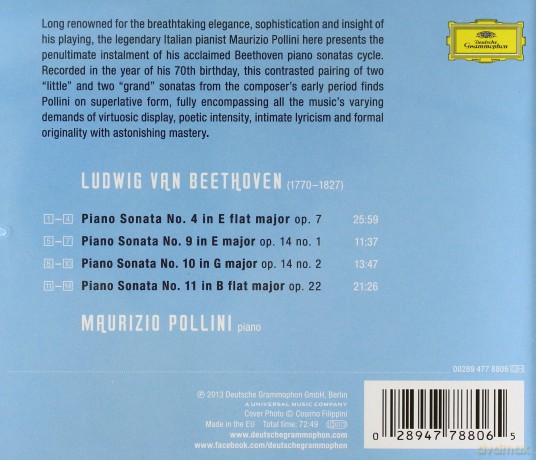 Maurizio Pollini: Beethoven Sonatas [CD]