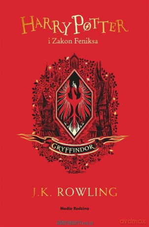 Harry Potter i Zakon Feniksa (Gryffindor) - J. K. Rowling [KSIĄŻKA]