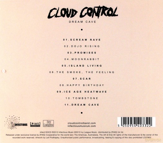 Cloud Control: Dream Cave [CD]