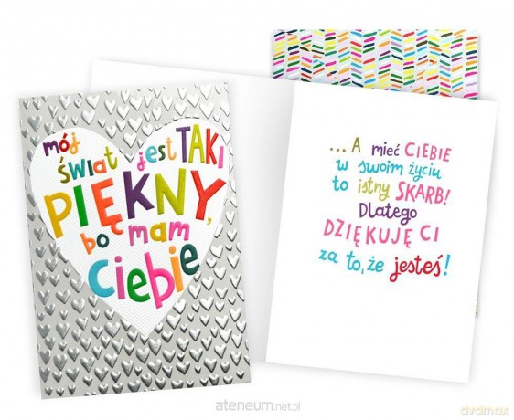 Karnet Podziękowania (mam Ciebie)