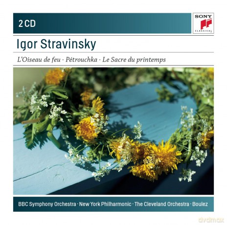 Pierre Boulez: Stravinsky: The Firebird; Petrushka; Le Sacre De Printemps [2CD]