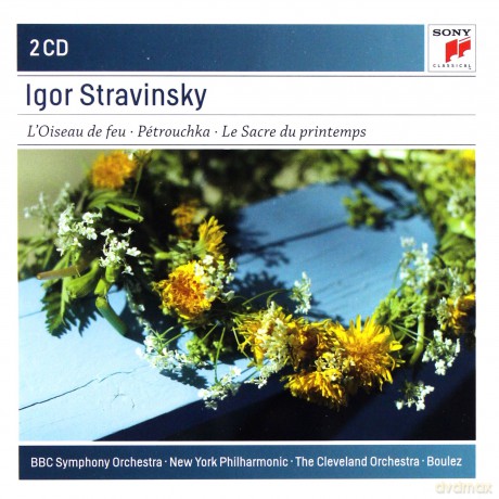 Pierre Boulez: Stravinsky: The Firebird; Petrushka; Le Sacre De Printemps [2CD]