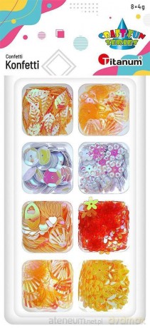 Konfetti Craft-Fun zestaw 8 wzorów 8x4g