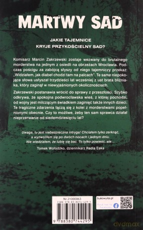 Martwy sad - Mieczysław Gorzka [KSIĄŻKA]