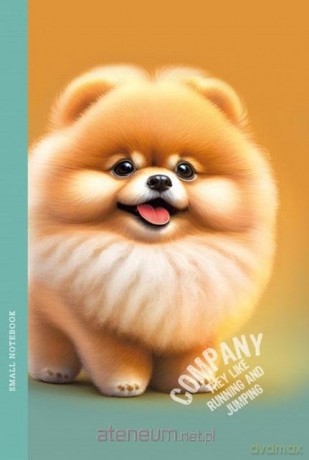 Notatnik 105x165/64K linia pies chow-chow