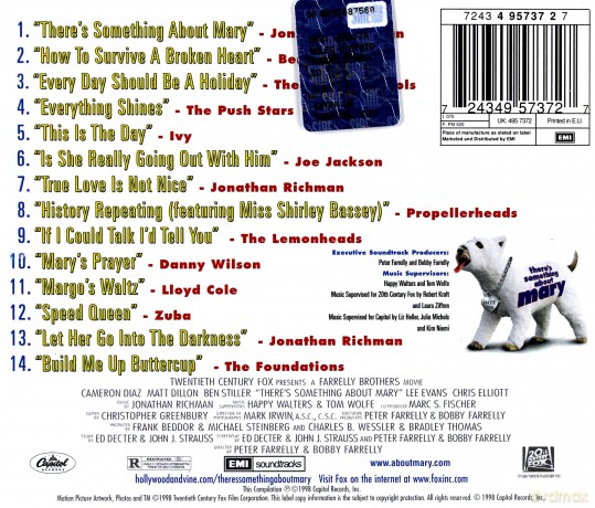 There's Something About Mary soundtrack (Sposób Na Blondynkę) [CD]