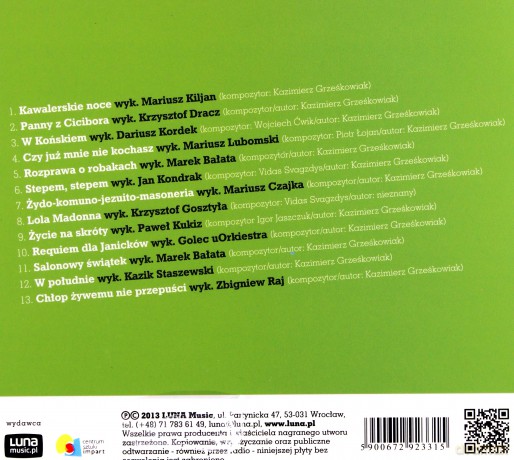 Kawalerskie Noce [CD]