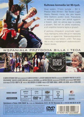 Wspaniałe przygody Billa i Teda (Kino Światowe) [DVD]