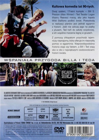 Wspaniałe przygody Billa i Teda (Kino Światowe) [DVD]