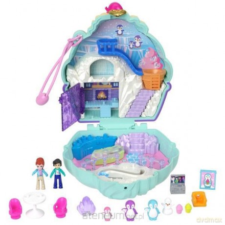Polly Pocket zestaw Śnieżny pingwinek HRD34 [FIGURKA]