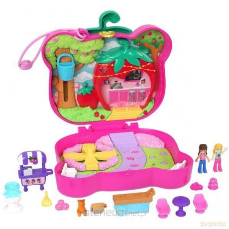 Polly Pocket zestaw Truskawkowy miś HRD35 [FIGURKA]