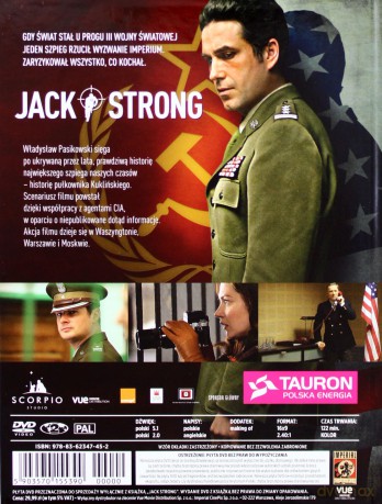 Jack Strong (booklet) [DVD]
