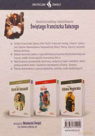 Skuteczni Święci. Święty Franciszek Salezy [KSIĄŻKA]