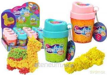 Squishy kulki styropianowe w kubku żółty
