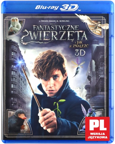 Fantastyczne zwierzęta i jak je znaleźć [Blu-Ray 3D]+[Blu-Ray]