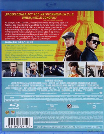 Kryptonim U.N.C.L.E. [Blu-Ray]