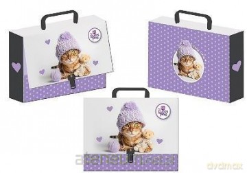 Teczka z rączką walizeczka The sweet pets Kot