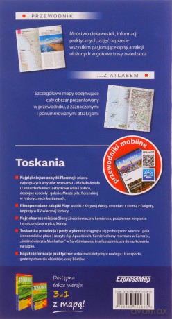 Toskania - przewodnik z atlasem 2024 - Kamila Kowalska [KSIĄŻKA]