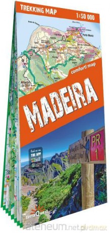 Trekking map Madeira 1:50 000 laminowana