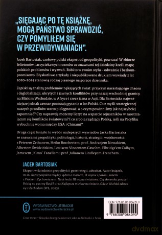 Zapiski w przededniu wojny, czyli dzieci morza wzywają swoją matkę - Jacek Bartosiak [KSIĄŻKA]