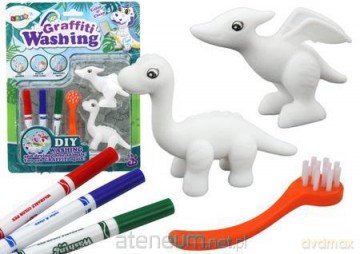 Zestaw artystyczny DIY Dinozaury 2szt