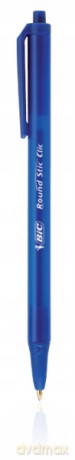 Długopis Round Stic Clic niebieski (20szt) pudełko BIC