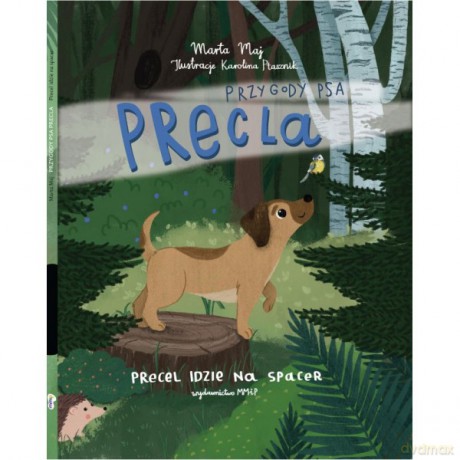 Przygody psa Precla. Precel idzie na spacer - Marta Maj, Karolina Ptasznik [KSIĄŻKA]