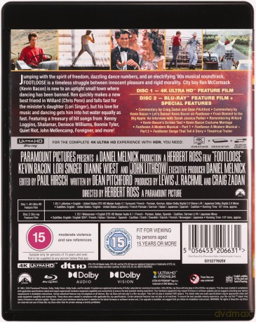 Footloose [Blu-Ray 4K]+[Blu-Ray]