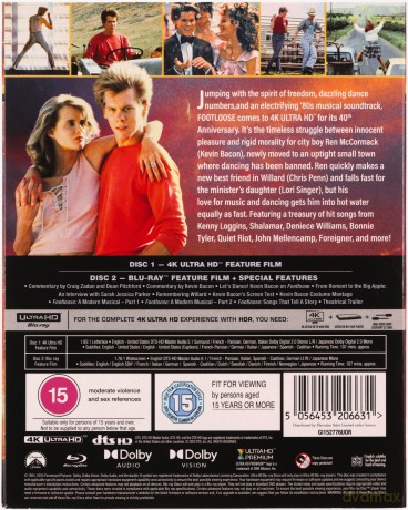 Footloose [Blu-Ray 4K]+[Blu-Ray]
