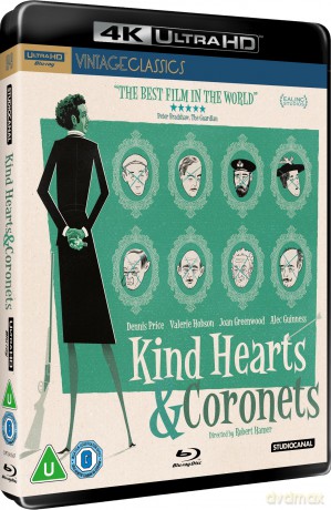 Kind Hearts And Coronets (Vintage Classics) (Szlachectwo zobowiązuje) [Blu-Ray 4K]+[Blu-Ray]
