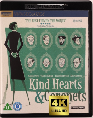 Kind Hearts And Coronets (Vintage Classics) (Szlachectwo zobowiązuje) [Blu-Ray 4K]+[Blu-Ray]