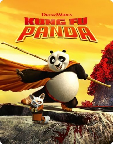 Kung Fu Panda (Limited) (steelbook) [Blu-Ray 4K]+[Blu-Ray]