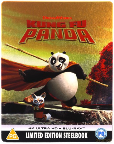 Kung Fu Panda (Limited) (steelbook) [Blu-Ray 4K]+[Blu-Ray]