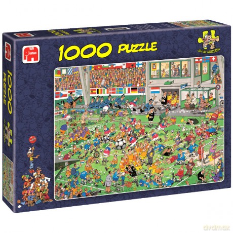 Jumbo 1000 El. Piłka Nożna [PUZZLE]