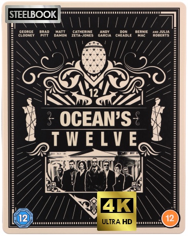 Oceans 12 (Ocean's Twelve: Dogrywka) [Blu-Ray 4K]+[Blu-Ray]