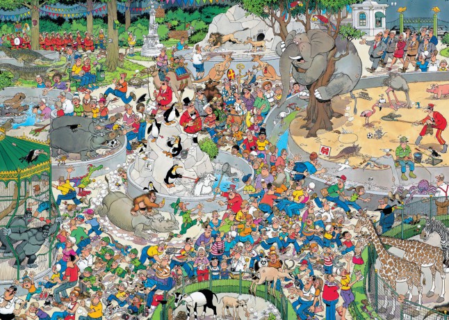 Jumbo 1000 El. W Zoo [PUZZLE]