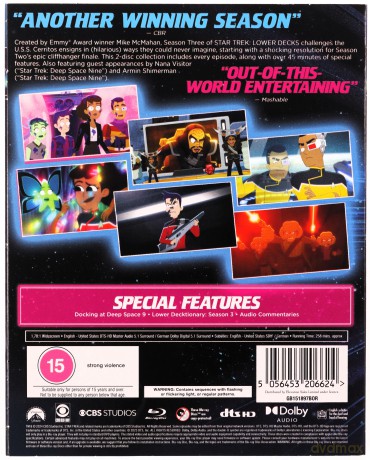 Star Trek: Lower Decks - Season Three [2xBlu-Ray]
