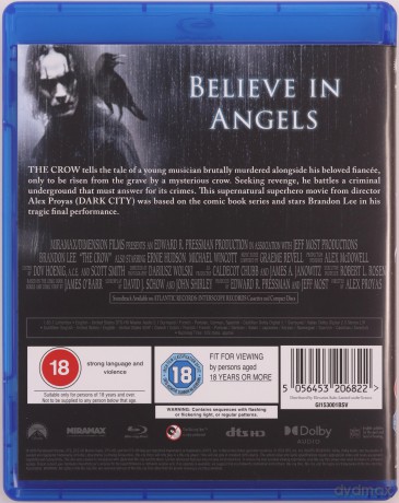 The Crow (Kruk) [Blu-Ray]