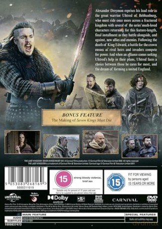 The Last Kingdom: Seven Kings Must Die (Siedmiu królów musi umrzeć) [DVD]