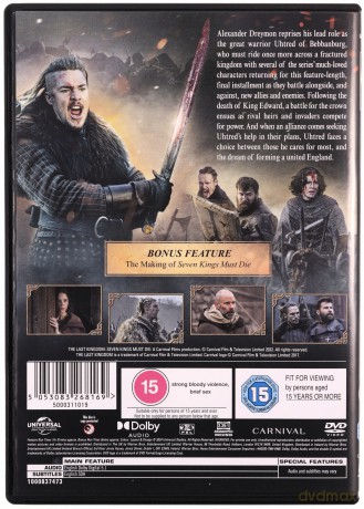 The Last Kingdom: Seven Kings Must Die (Siedmiu królów musi umrzeć) [DVD]