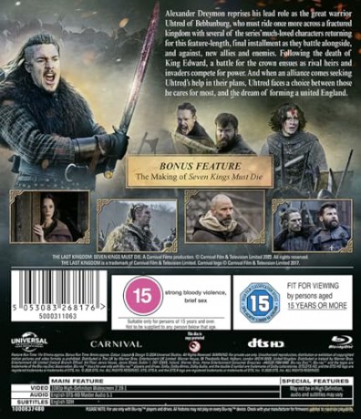The Last Kingdom: Seven Kings Must Die (Siedmiu królów musi umrzeć) [Blu-Ray]