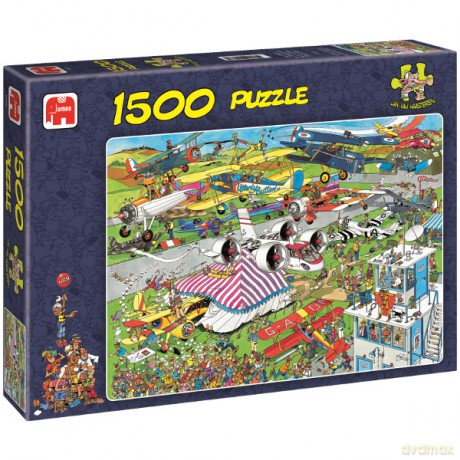 Jumbo 1500 El. Pokaz Samolotów [PUZZLE]